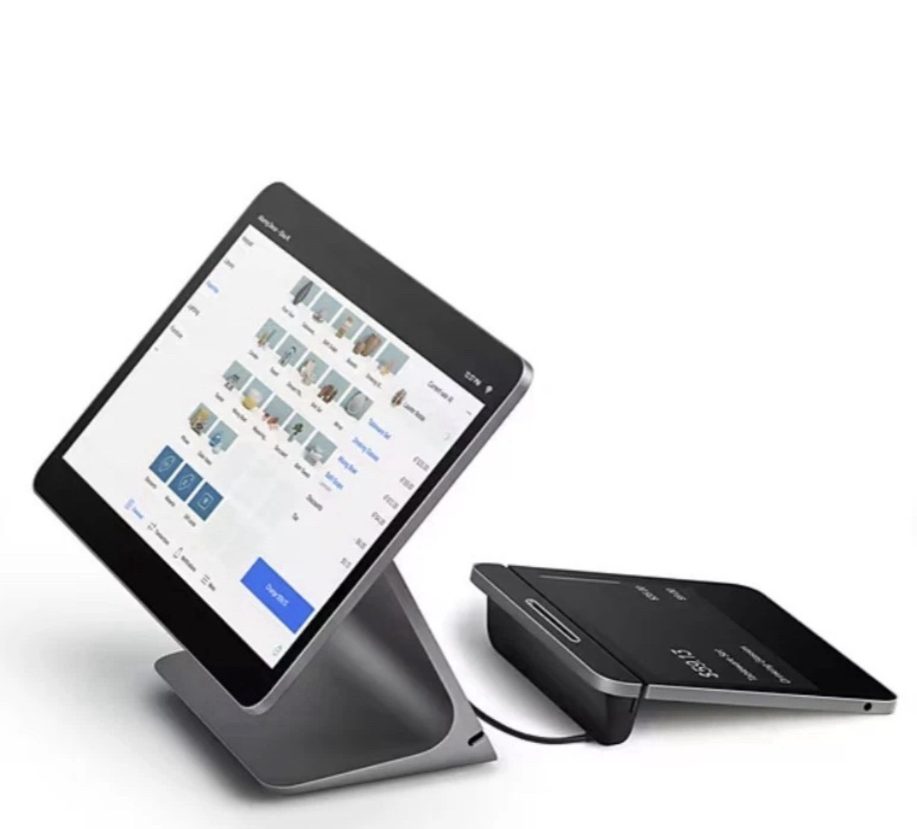 Square Register POS System with Cash Drawer, and Scanner
