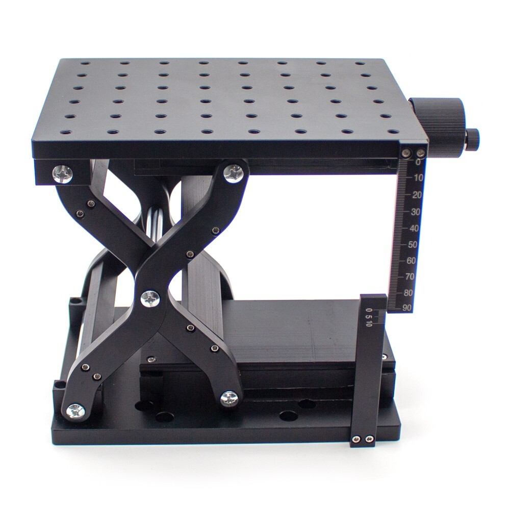 HTZ210 Z-Axis Lifting Table Manual Fine-Tuning Platform Lab Displacement Slide