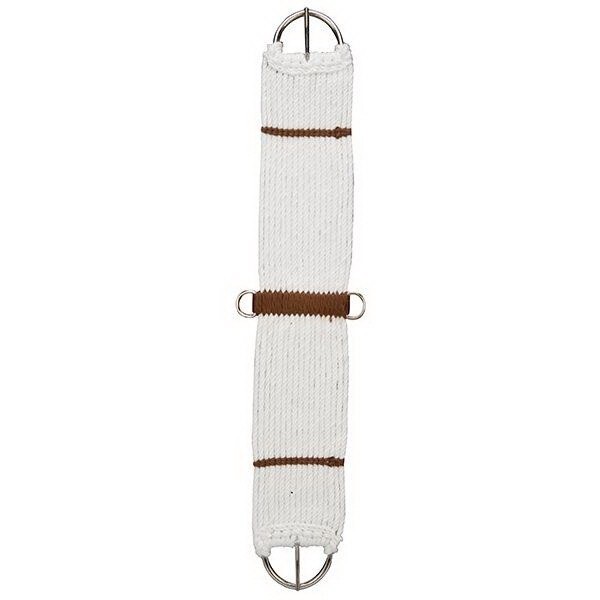 Weaver 17 Strand 34 in. Cinch White with Brown  Accents Rayon w/Tags 35-2266-34
