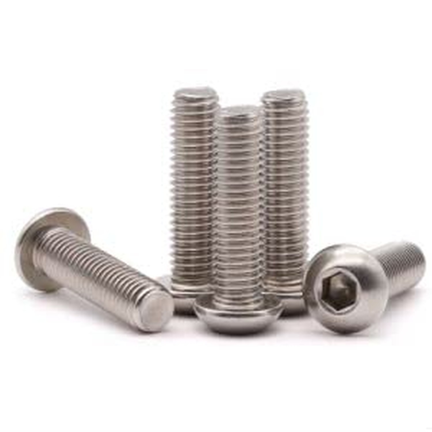 M6 x 16 mm (50 Pack) Hex Socket Button Head Cap Screws Bolts, Allen Socket Dr...