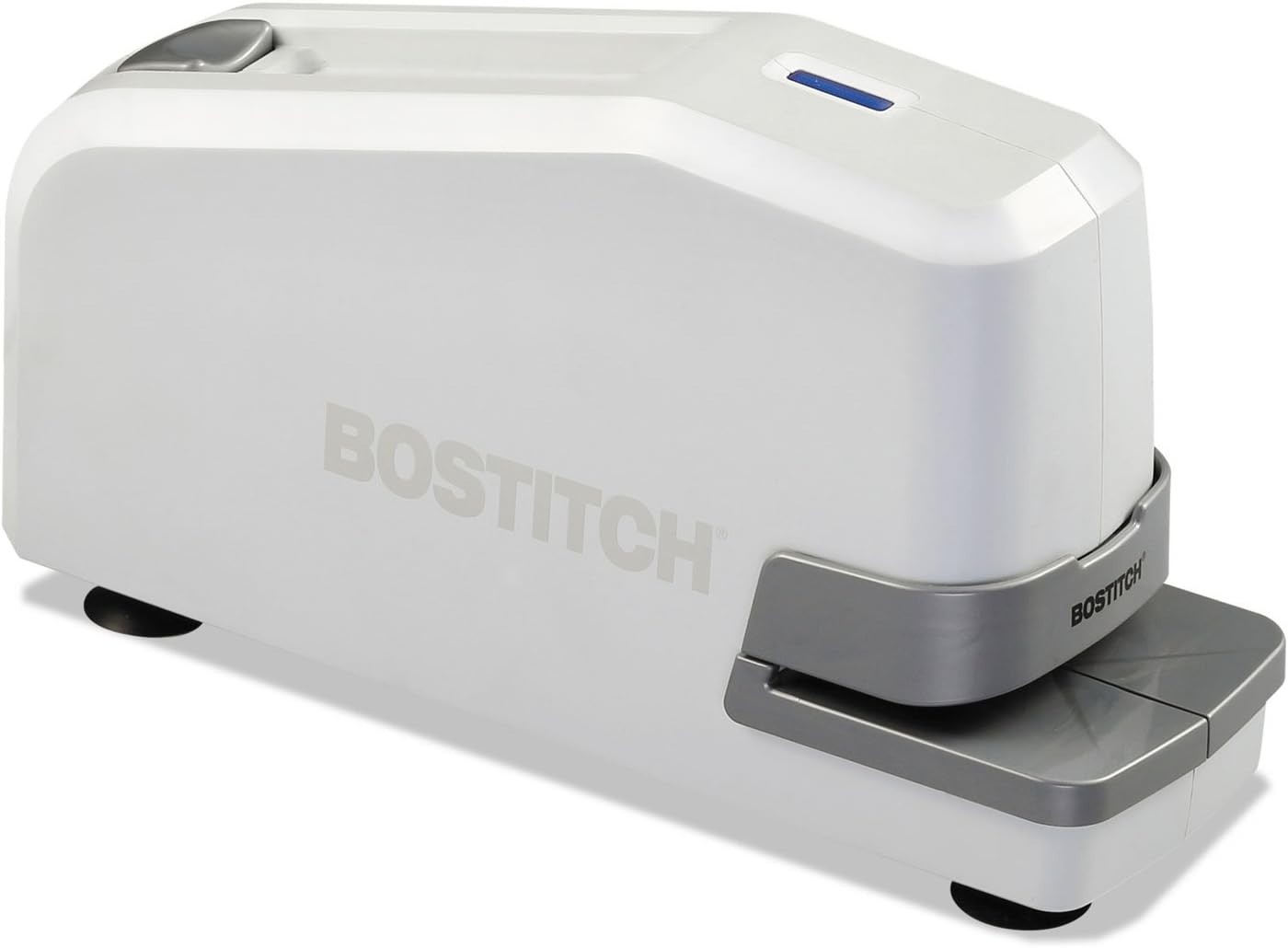 Automatic Heavy Duty Stapler with Refill Alert Light and Storage Compartment