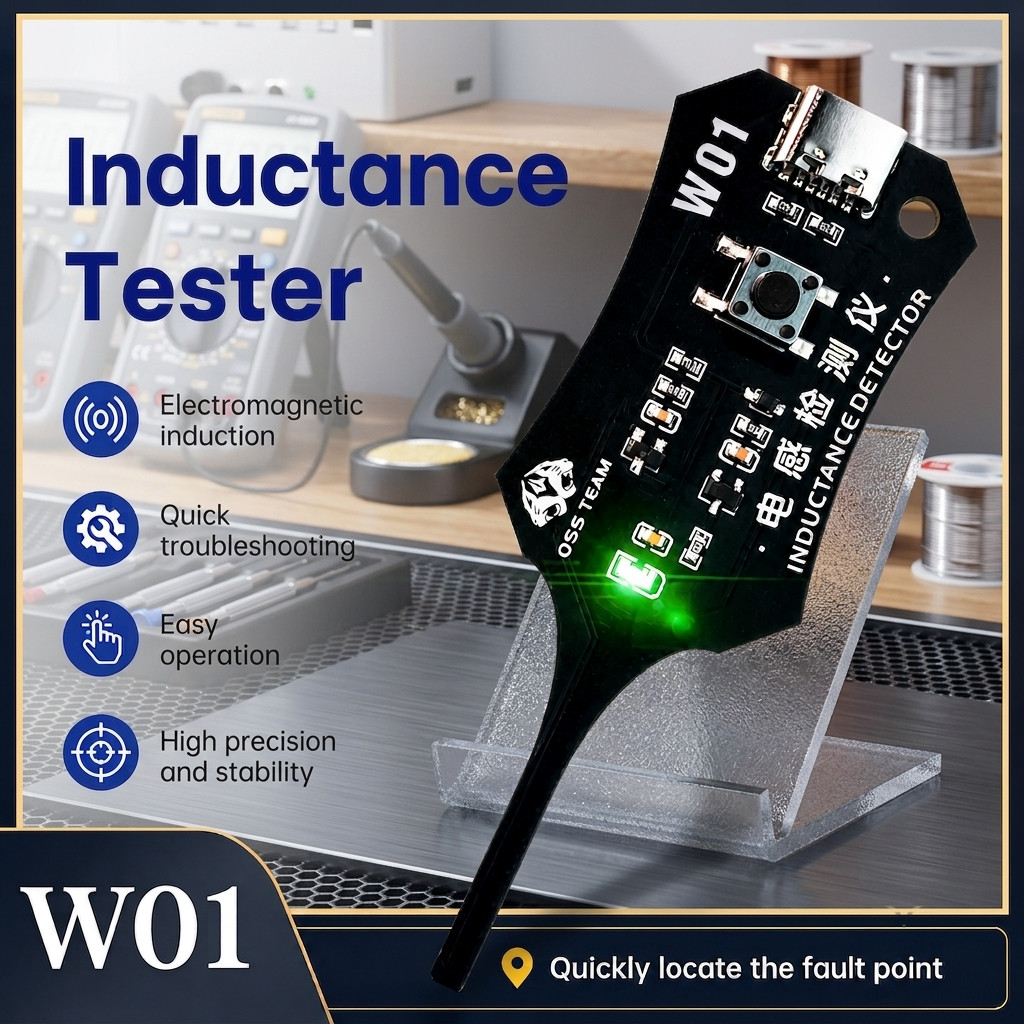 Universal Inductance Tester W01 Inductor Detectors With Compactly Construction.