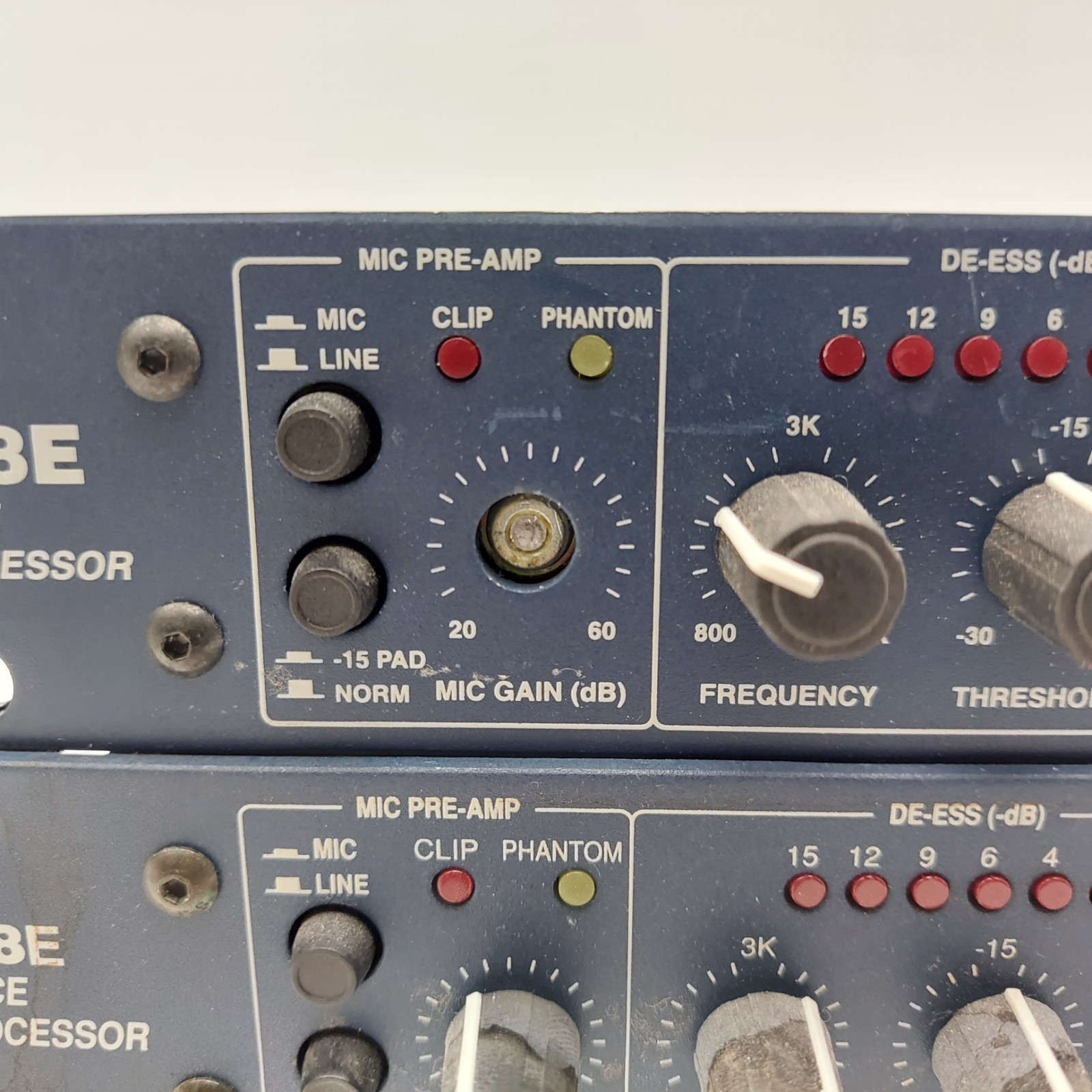 Lot of 2 Symetrix 528E Voice Processor