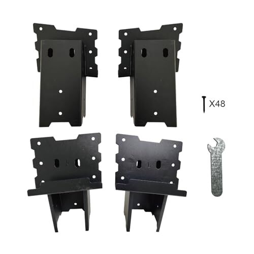 Angle Bracket Outdoor Compound Elevator Bracket For Deer Stand Hunting Blind 4x4