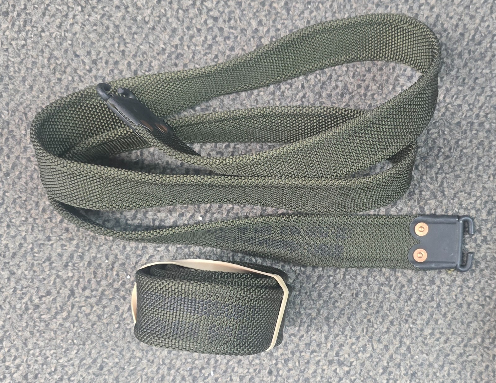 Rifle Sling, Web, Green,  for FNL1A1 SLR, .303 - Original QTY 1