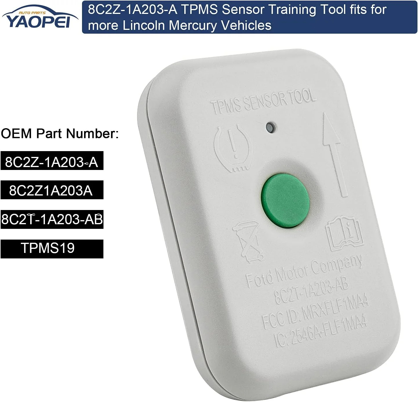 YAOPEI 8C2Z-1A203-A TPMS Reset Sensor Programming Training Tool for F150 Tire Pr