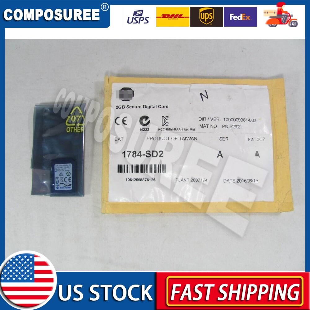 1784-SD2 ControlLogix Secure Digital Card Brand New AB Sealed 1784SD2