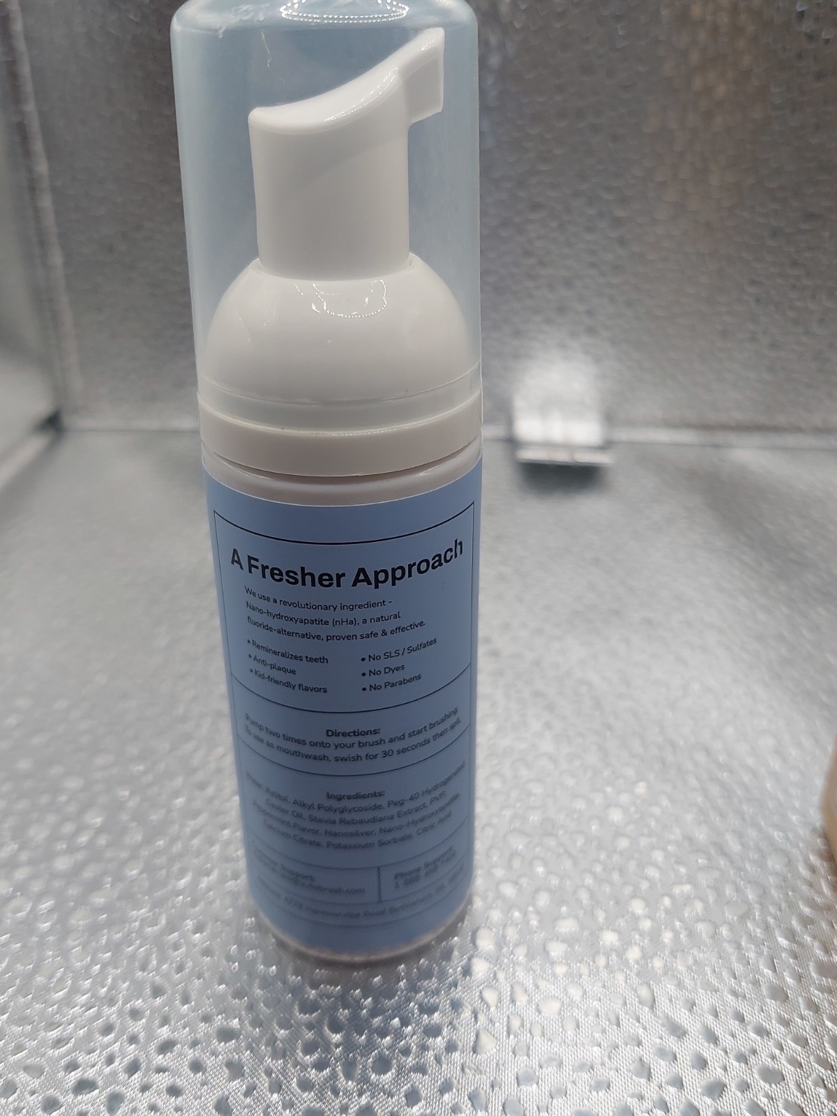 Autobrush Mint Fluoride Foaming Toothpaste 50ml Exp 08/2027 Open Box