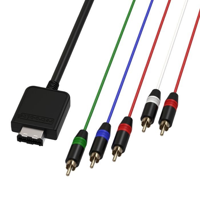 Retro-Bit Prism Component Cable GameCube DOL-001 HD Component YPbPr NEW