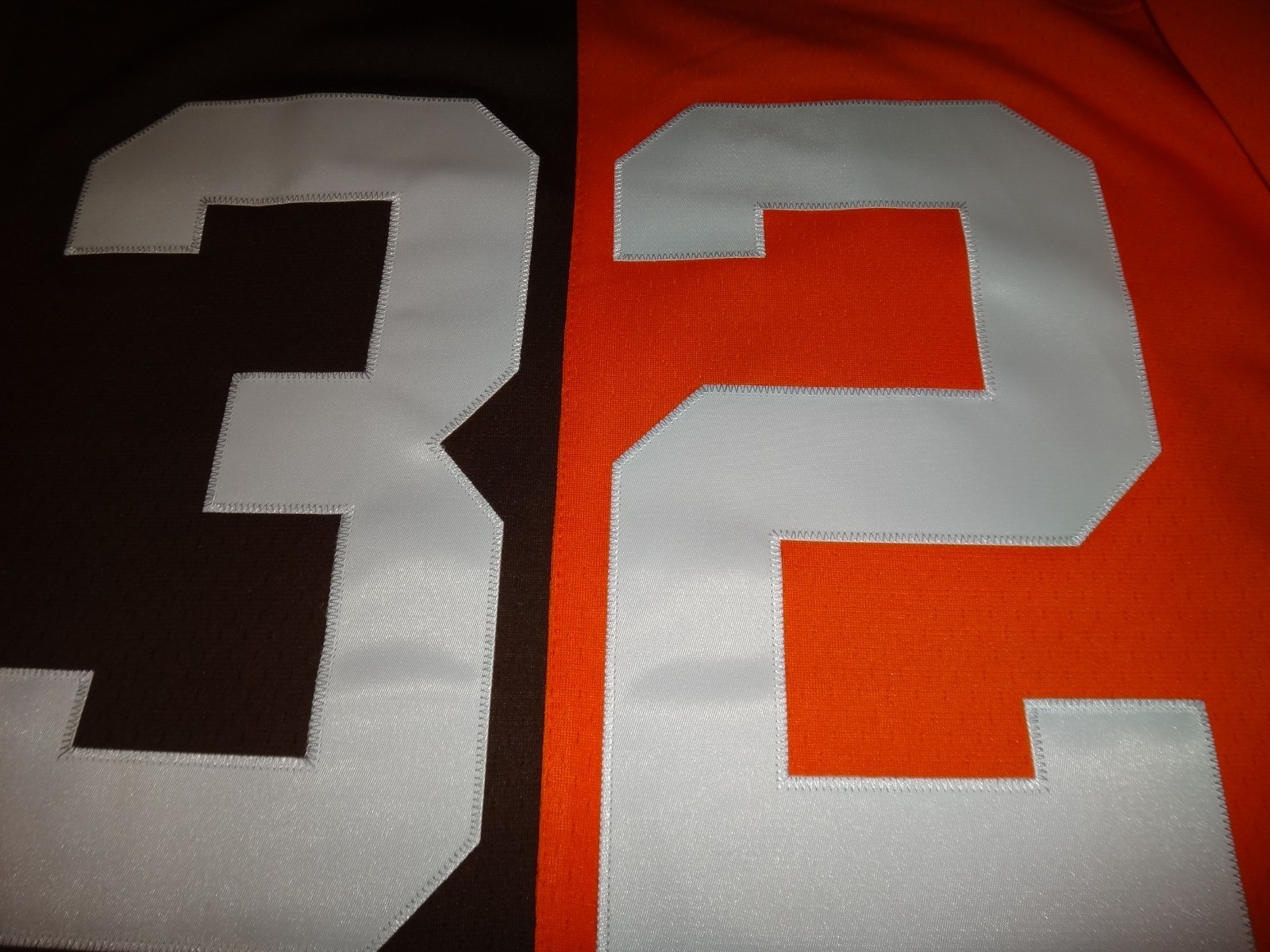 Men's Jim Brown 1963 Mitchell & Ness Browns Split Throwback Legacy Jersey $175