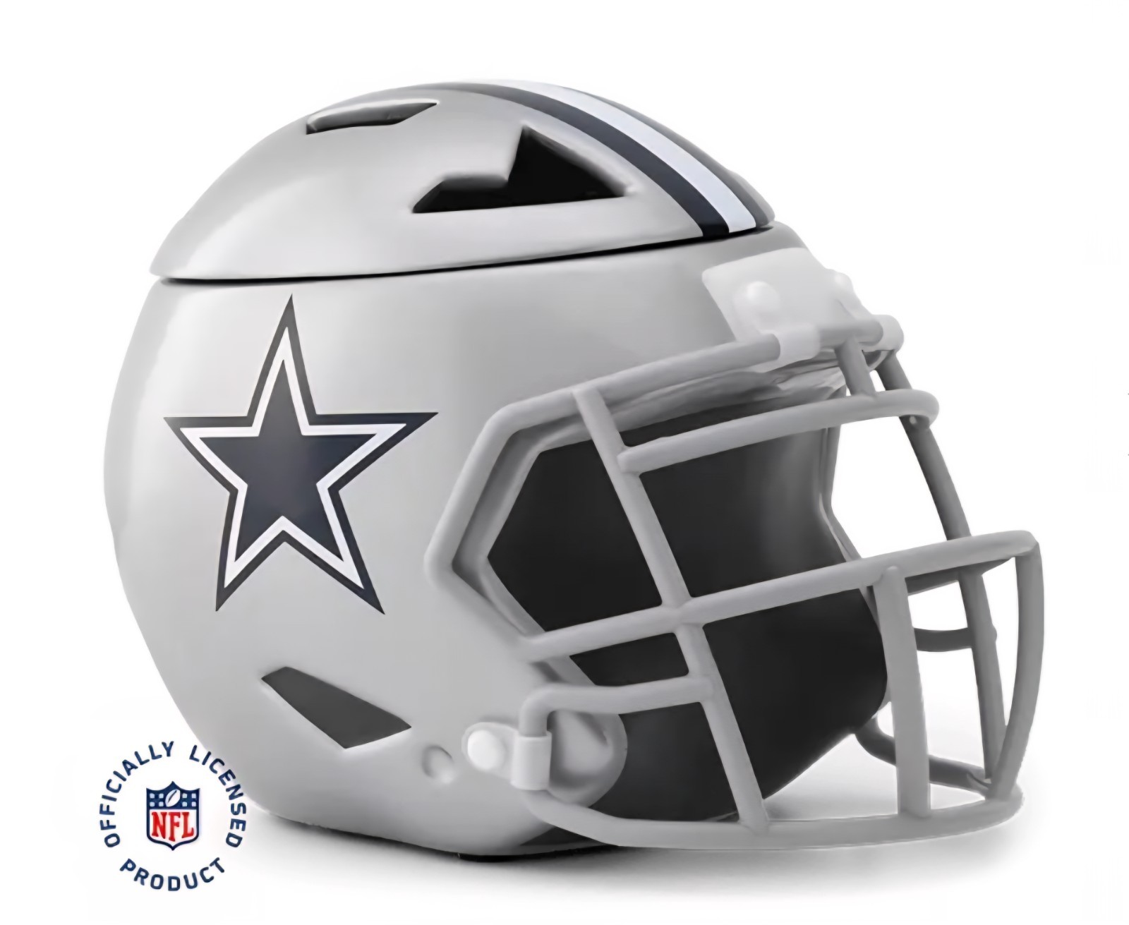 Scentsy NFL Dallas Cowboys Football Helmet FULL SIZE Warmer + 1 Wax NEW IN BOX