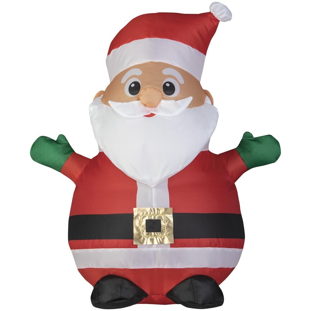 Indoor Christmas Santa 22" Tabletop Inflatable USB/Battery Powered Airblown