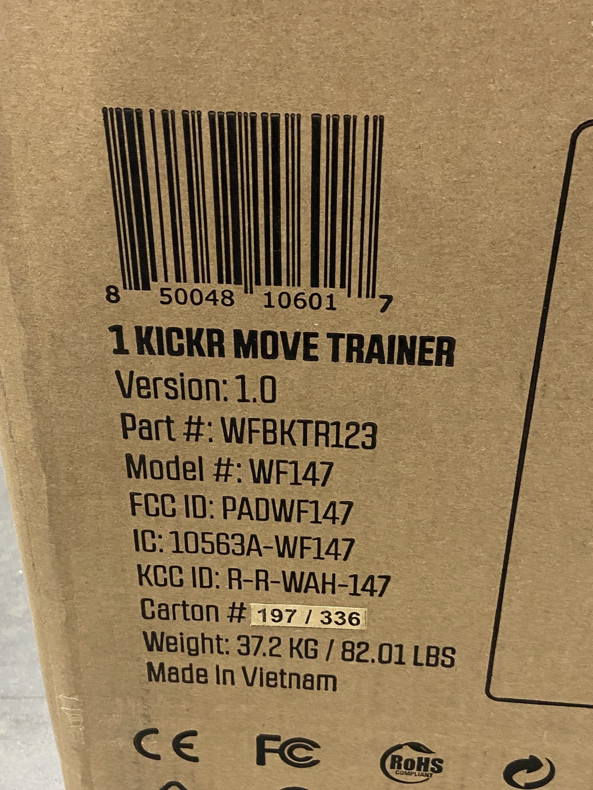 Wahoo Kickr Move Power Trainer-WFBKTR123