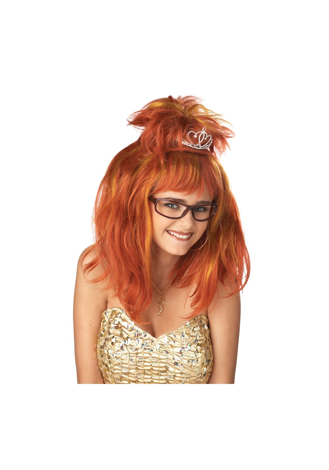 California Costumes -Prom Queen Nightmare Wig - Adult Costume Accessory - Auburn