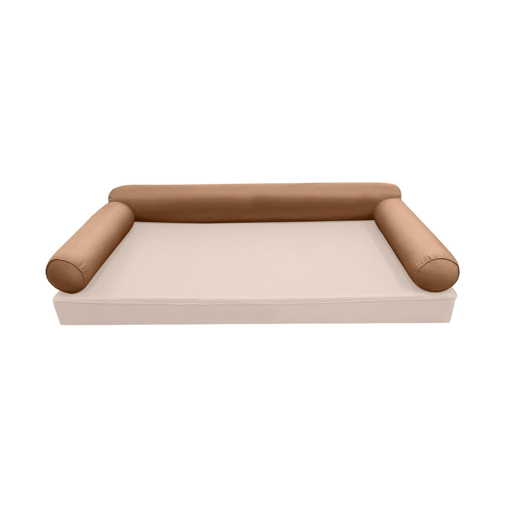 |COVER ONLY| STYLE 6 Queen Bolster Pillow Daybed Porch Swing Pipe Trim AD104