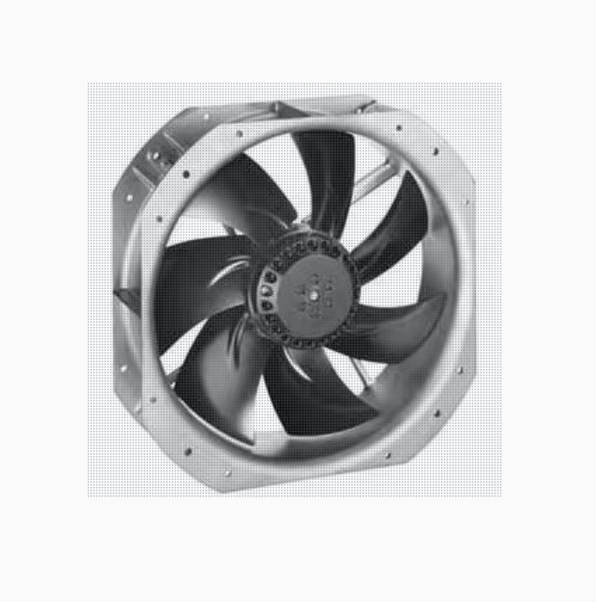 one W2E250-HJ40-07 AC115V high temperature resistant fan 280*280*80mm