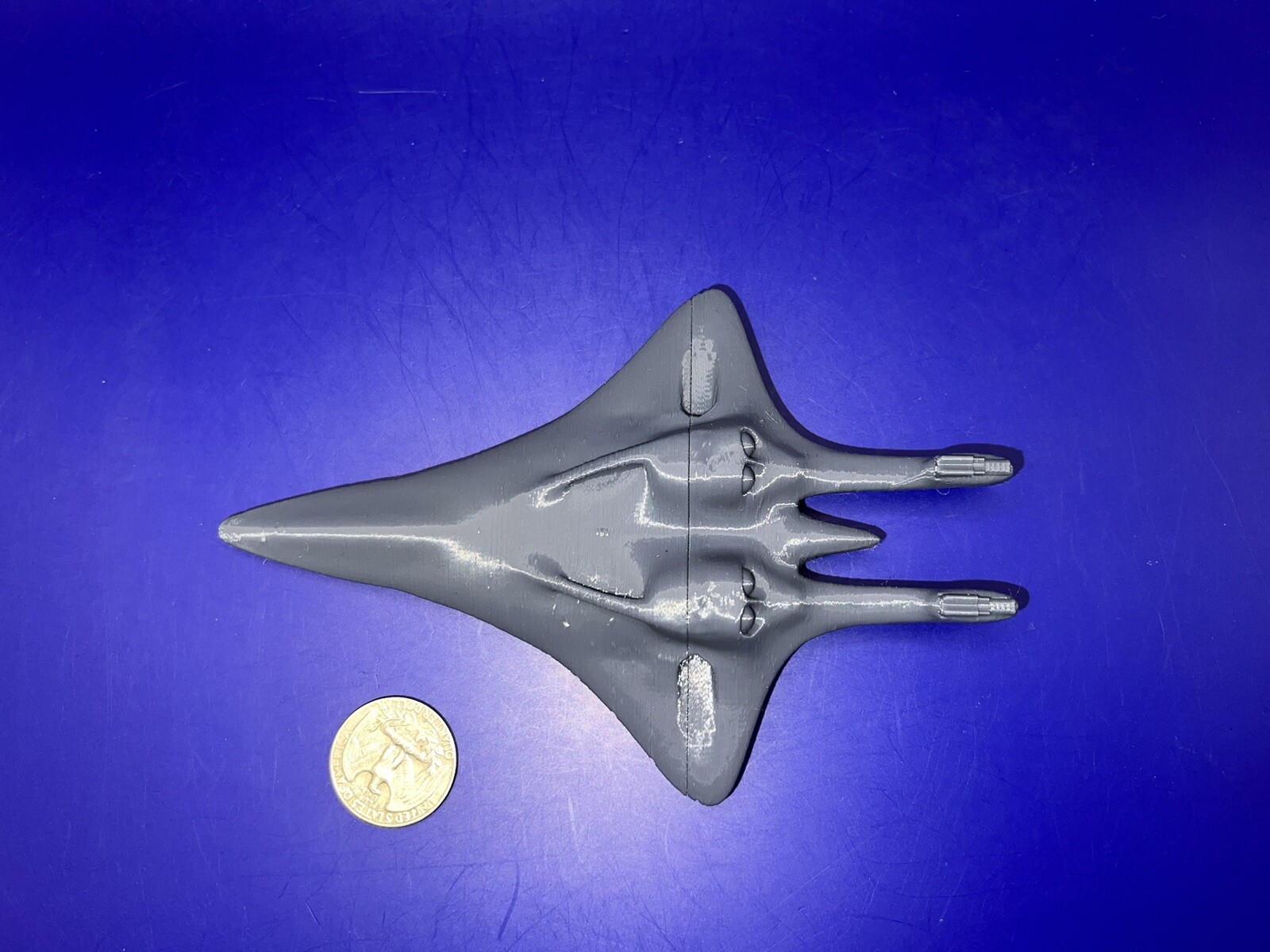 Stargate Atlantis Compatible - Wraith Cruiser (15cm long)