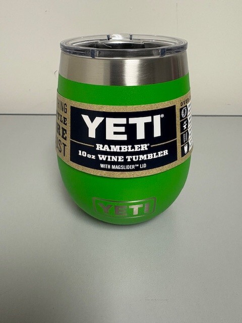 Canopy Green YETI® 10oz Wine Tumbler - Authentic - Brand New Retired Color