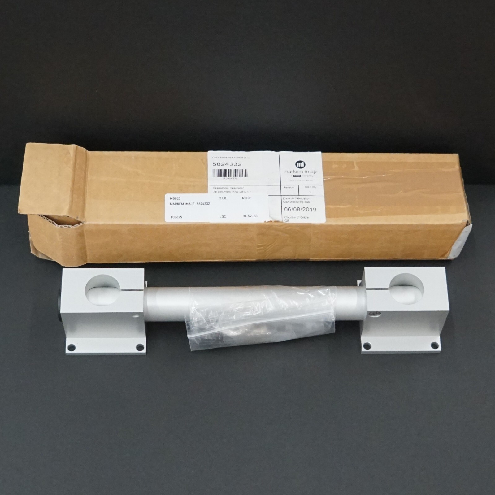 Markem Imaje 5824332 Smart Date Control Box Mounting Kit