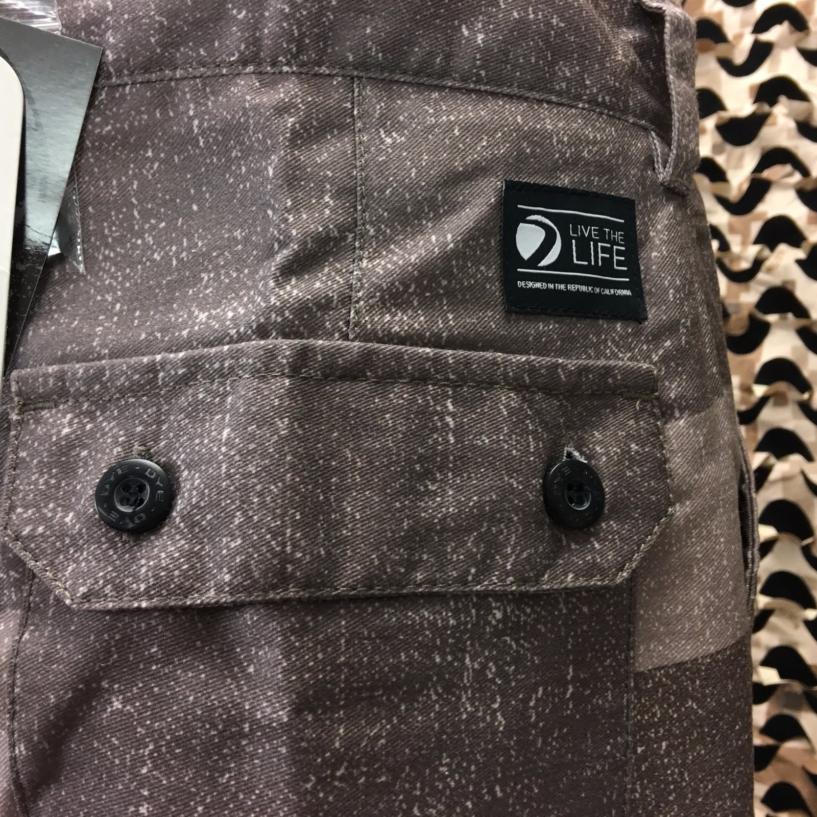 NEW Dye Tan Short Shorts - Size 34