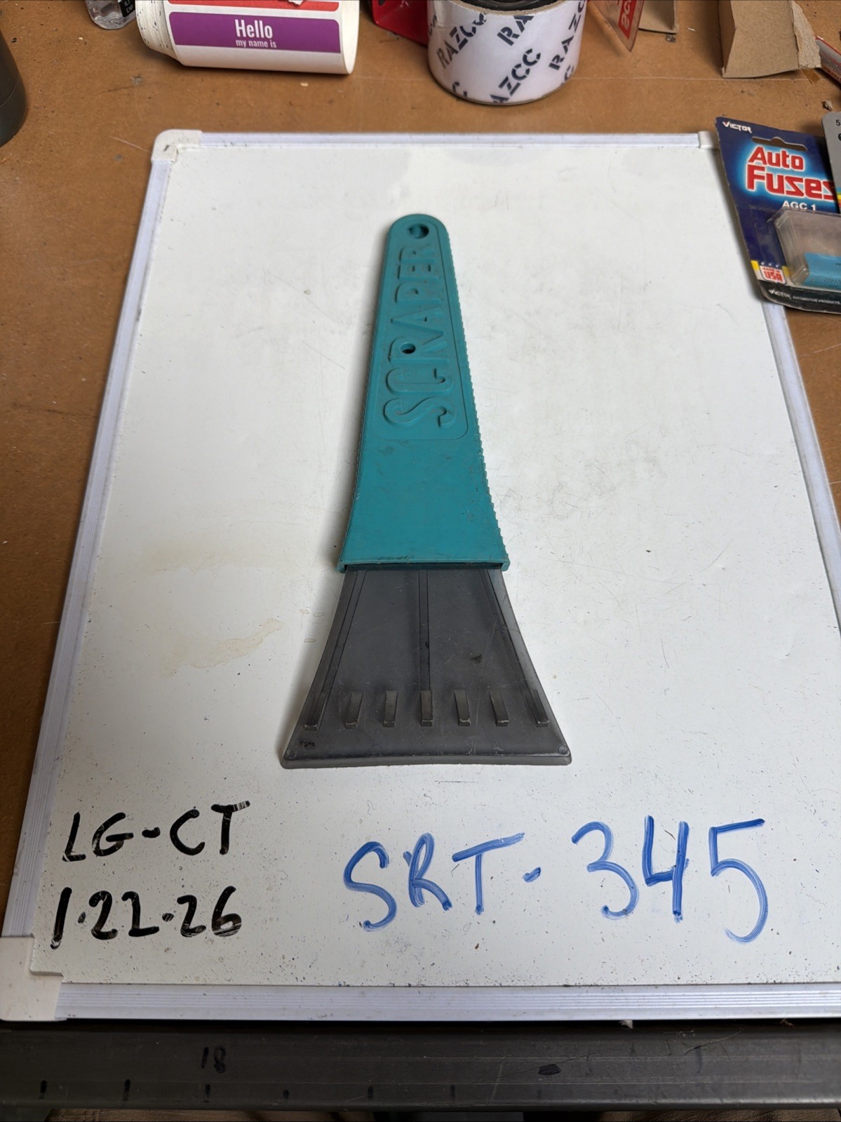 Unbranded Ice Ergonomic Heavy Duty Window Ice Scraper Tool , 4 Inch Blade