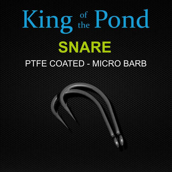 Snare carp hooks size 4, very sharp & strong - carp fishing