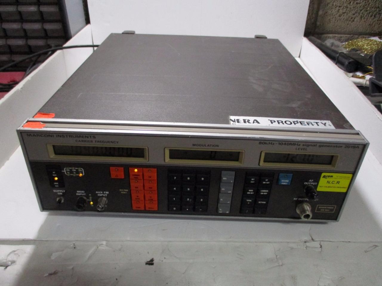 Marconi IFR 2019A Generatore RF 80kHz-1040MHz Signal Generator AM-FM