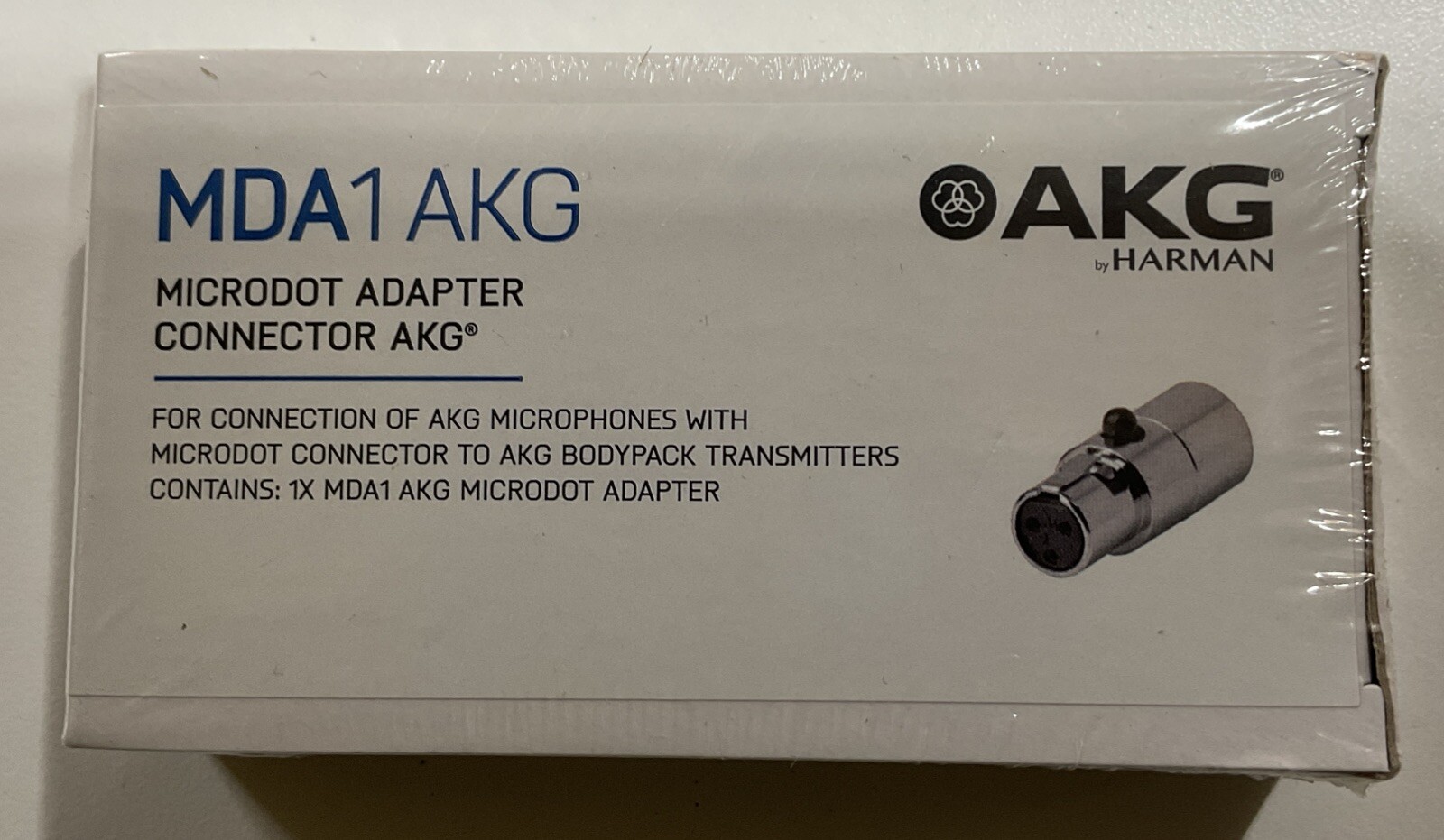 AKG Harman MDA1 AKG Microdot Adapter Connector AKG