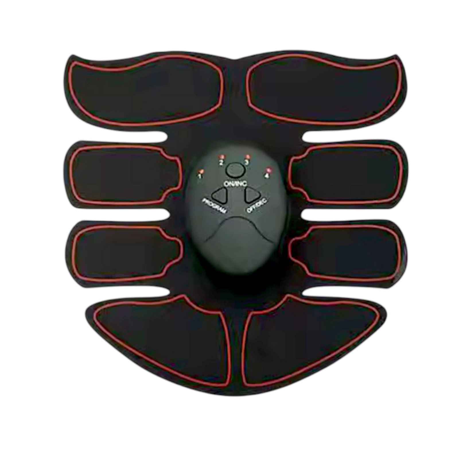 Wireless EMS Muscle Stimulator – 8-Pack Abs Trainer, Abdominal Toning Massager