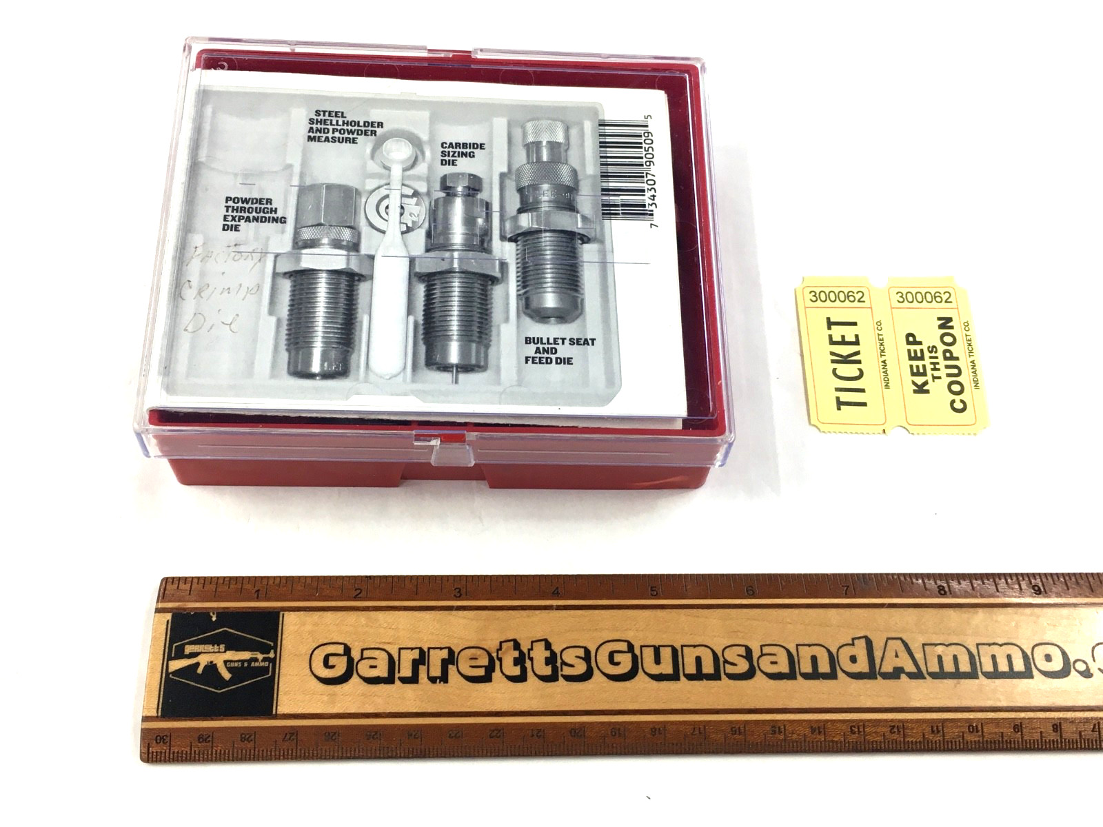 Factory LEE Precision reloading die set 9mm Luger 90509 300062