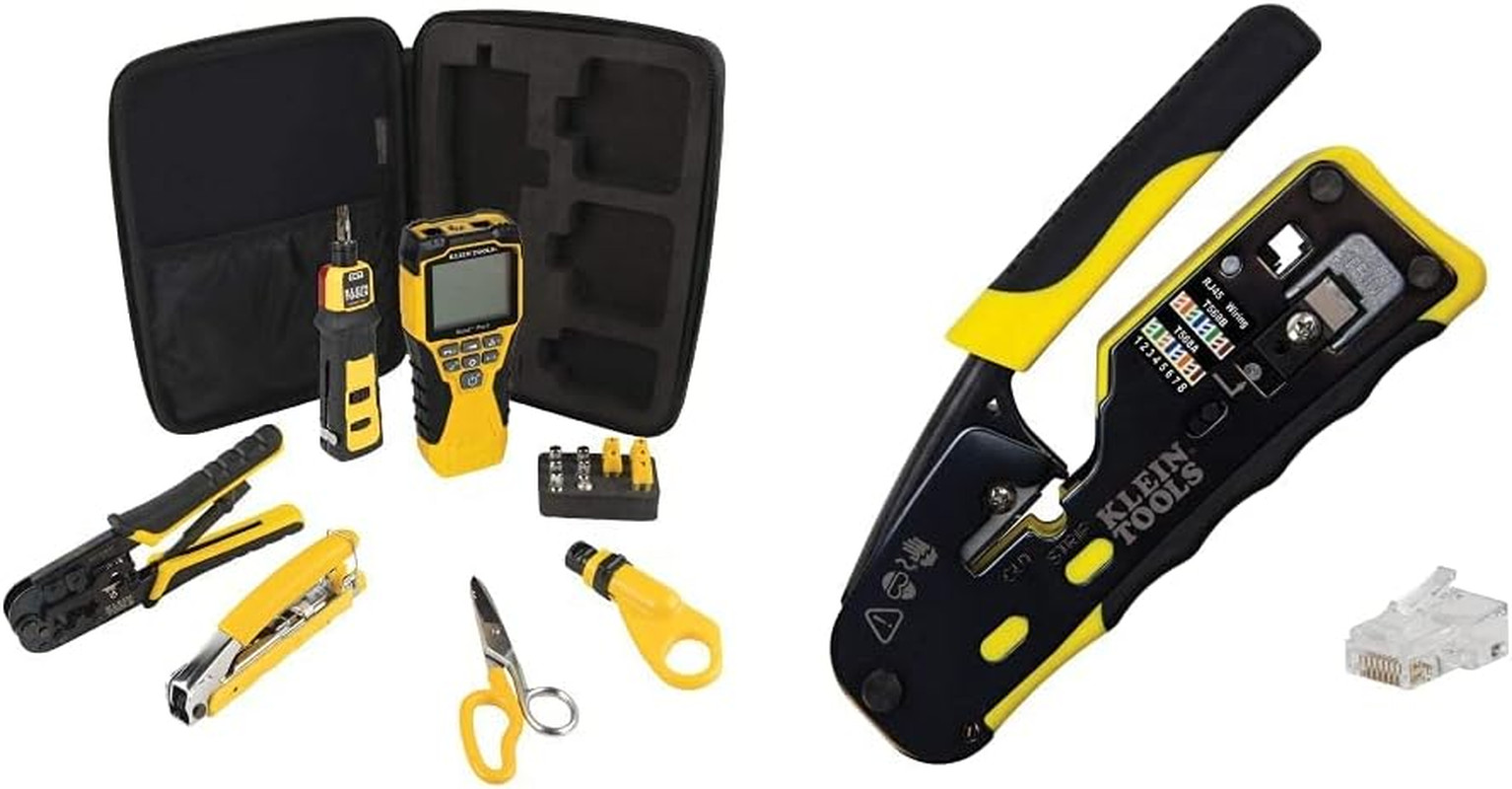 VDV001819 Cable Installation Tool Set & 80024 Data Cable Toolkit Combo