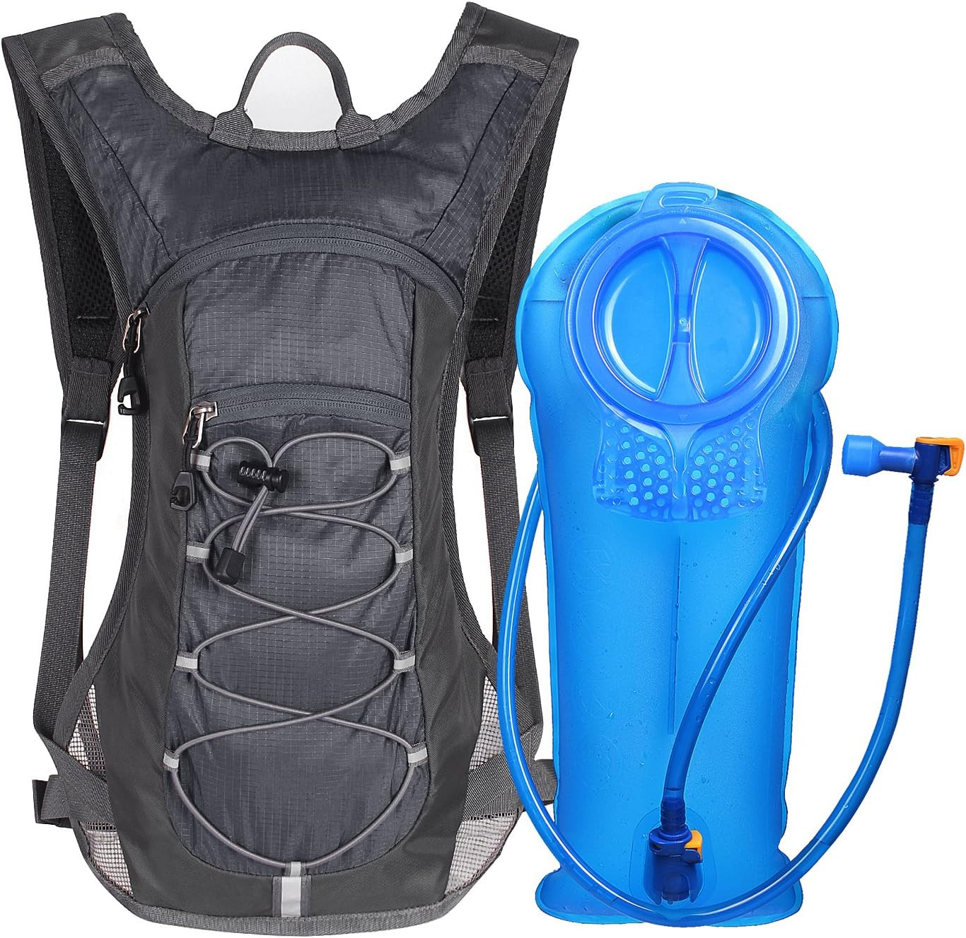 Hydration Pack Backpack with 70 Oz 2L Water Bladder for Running, Hiking, Cycling