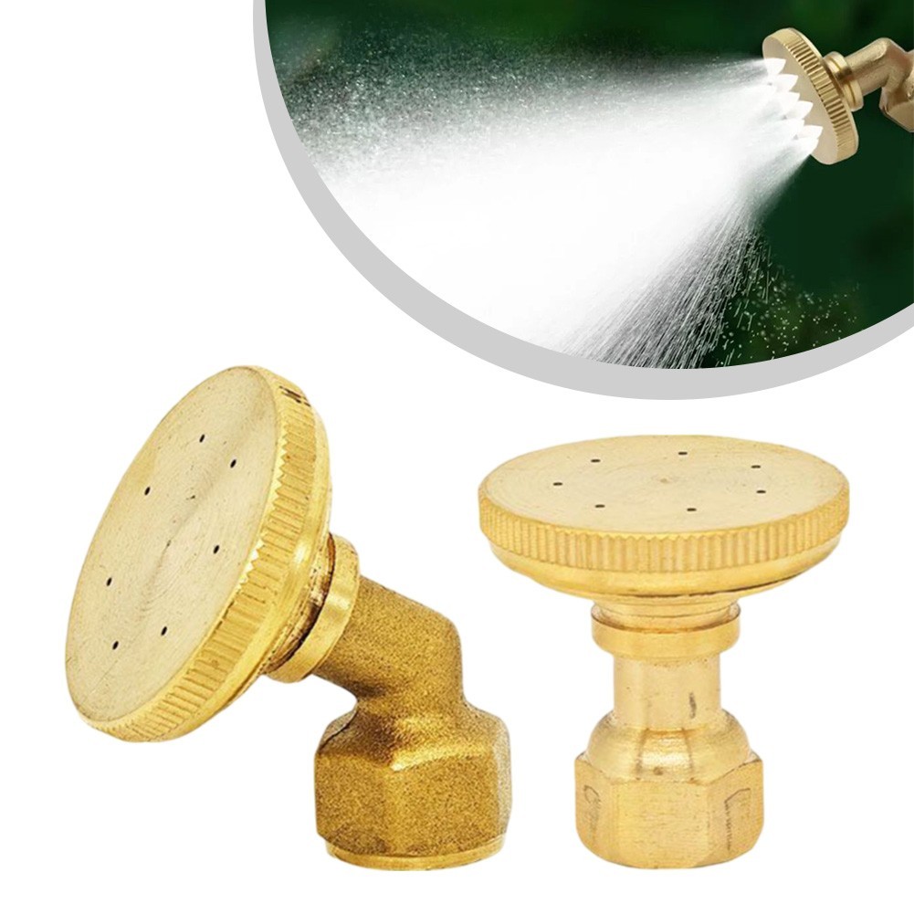 High Pressure Brass Nozzle with Adjustable Features for M14 Hose Applications