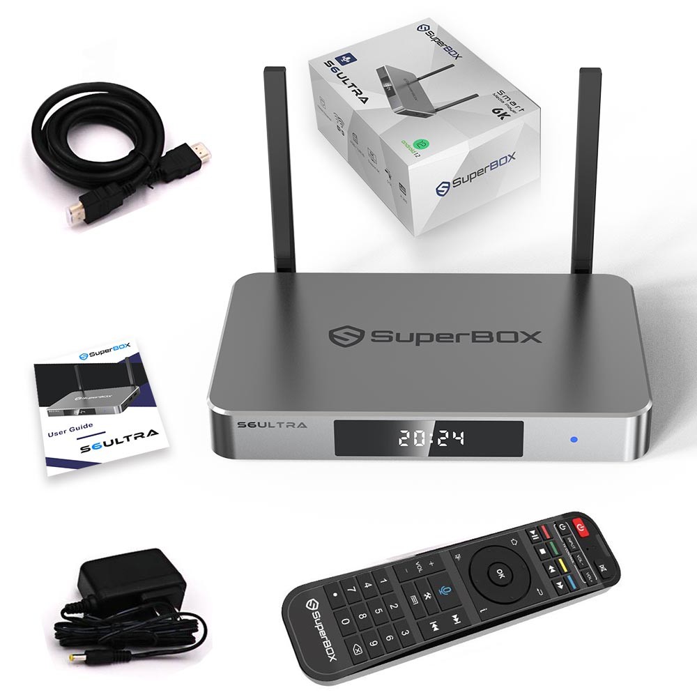 SuperBox S6 Ultra TV BOX - Authorized Distributor -Ship Same Day Can Message