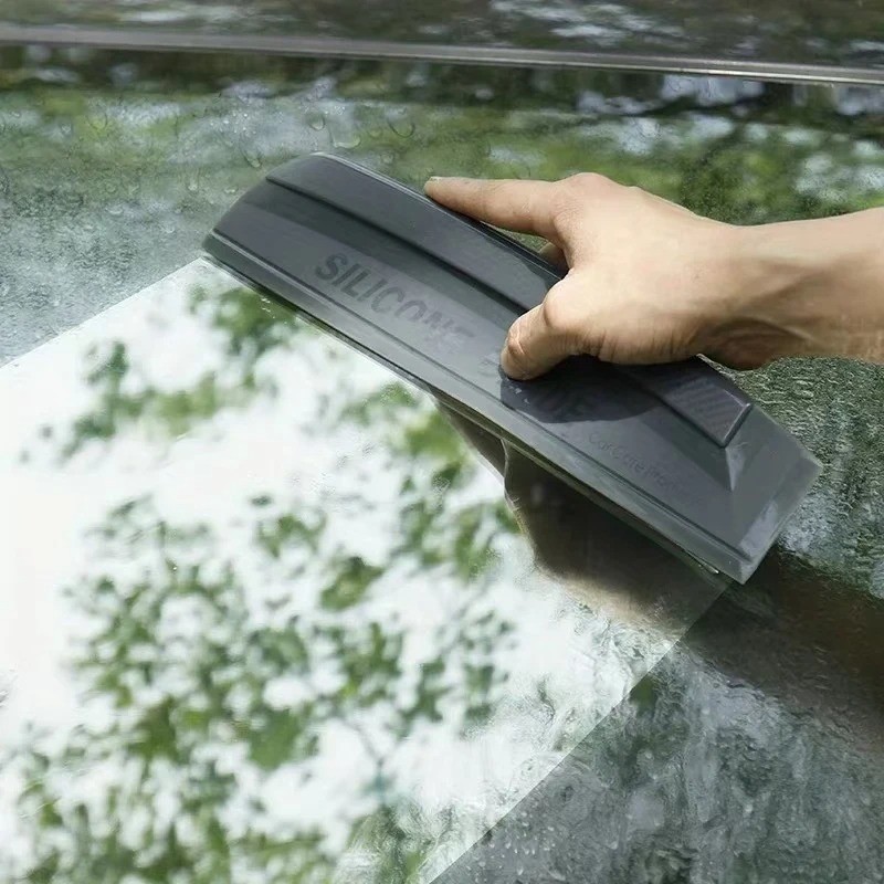 Non-Scratch Soft Silicone Handy Squeegee Car Wrap Tools Water Window Wiper