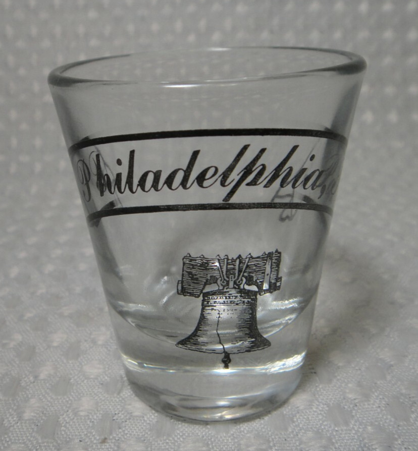 Philadelphia Pennsylvania PA Souvenir Shot Glass