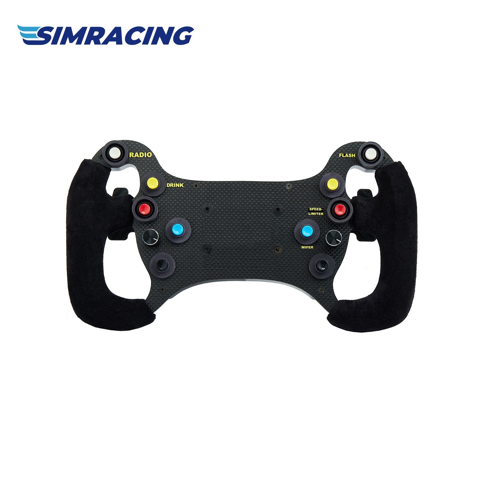 300mm GT-style Racing Steering Wheel AMG Ver w/ Carbon Fiber Panel & 10 Buttons