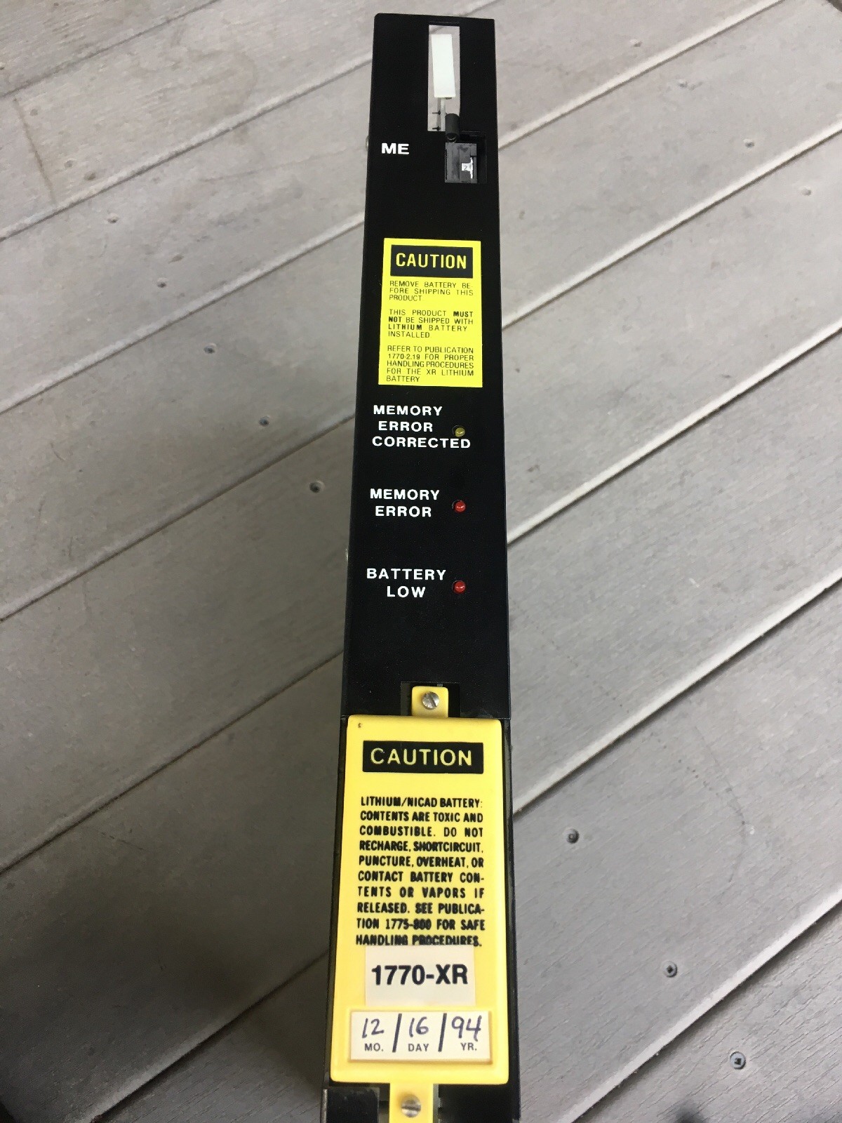 ALLEN BRADLEY 1775-MEA B 64K ERROR CORRECTING MEMORY 96101871