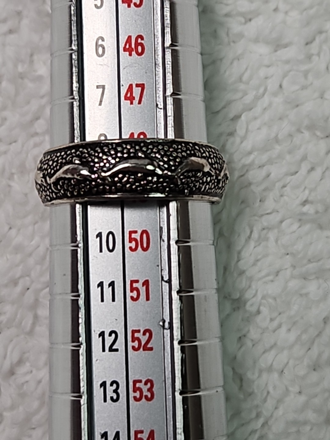 925 Silver Dolphin Toe Ring - Adjustable