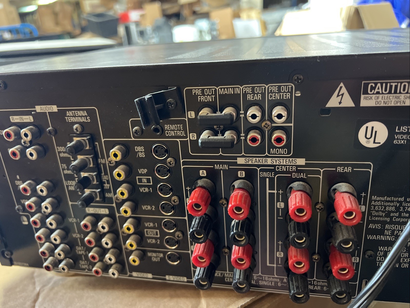 Denon AVR-3000 Home Theater Receiver