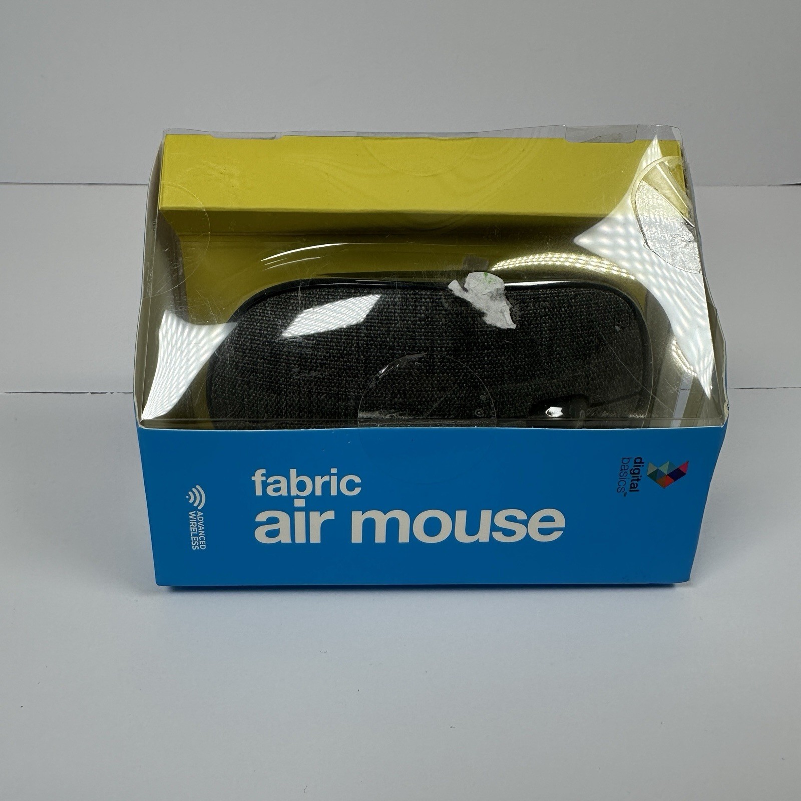 Digital Basics Fabric Air Mouse New in Box Wireless Cool Gray NIB