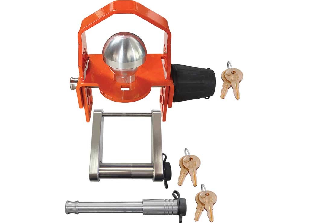 InfiniteRule Coupler Locks Keyed Alike 3pk For Demco Stamped Latch 2.3" Ball