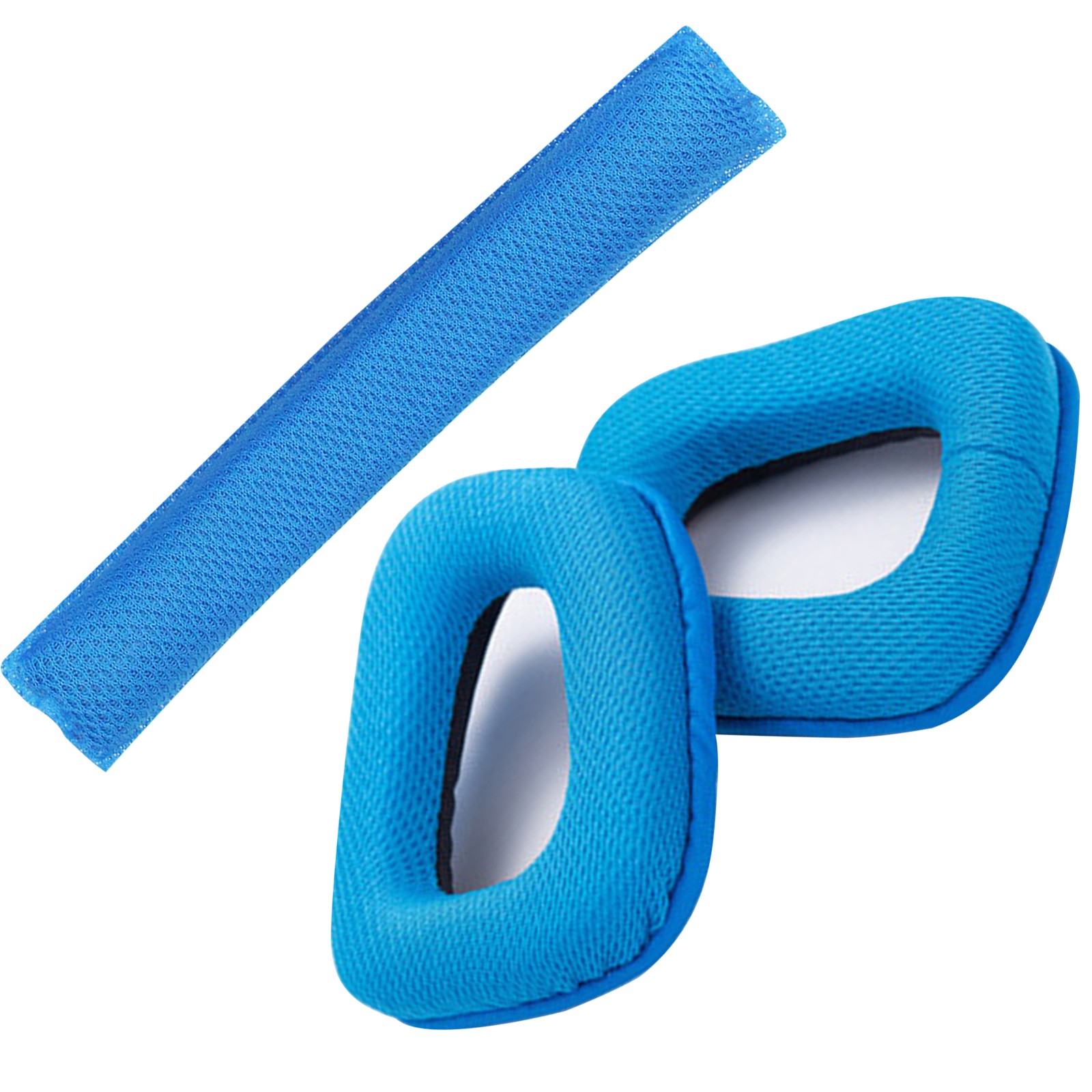 Soft Headphone Headband + Earpad Ear Pads Cushion Set Kit For Logitech G430 G930