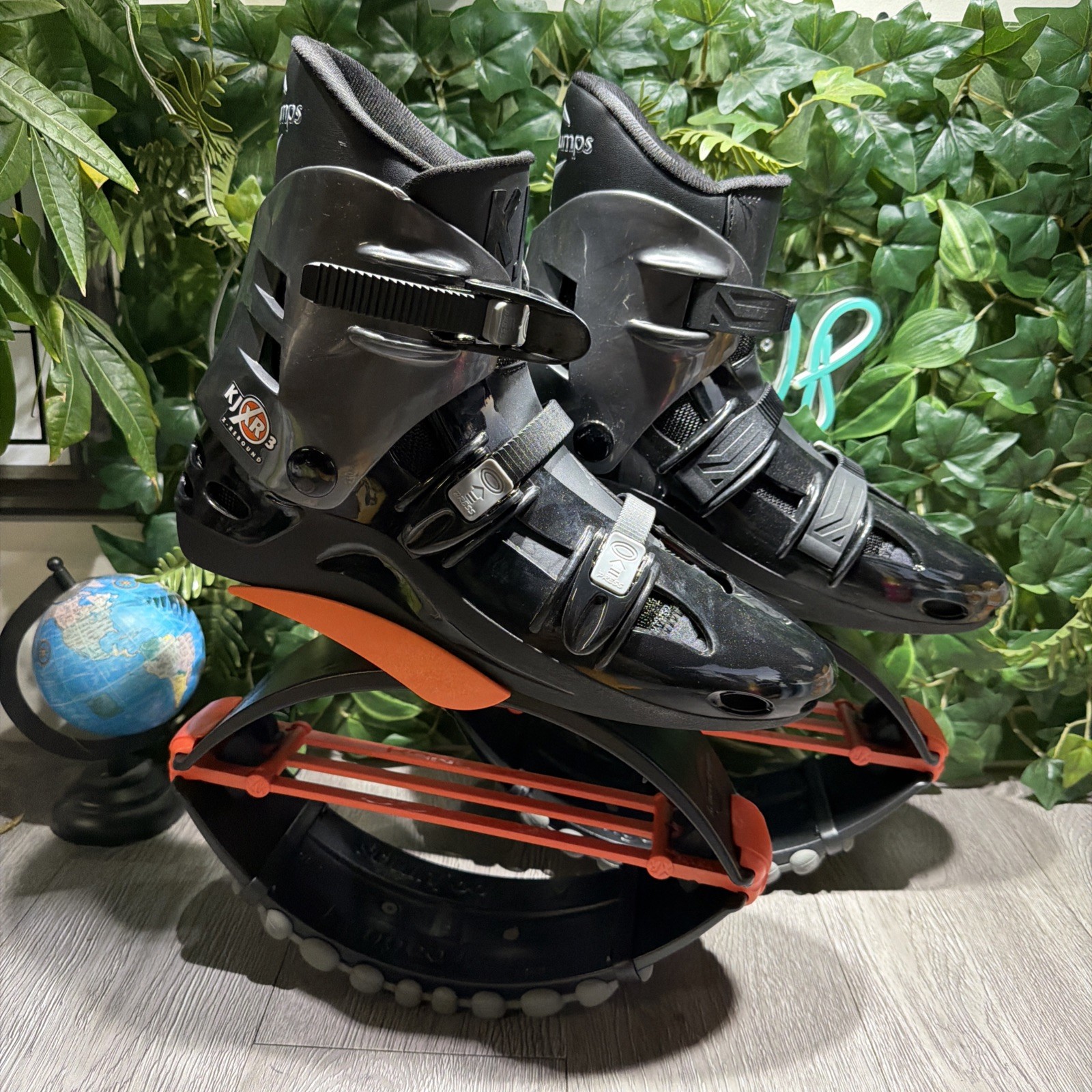 Kangoo Jumps KJ XR3 SE X-Rebound Bounce Boot Black Orange Men XL