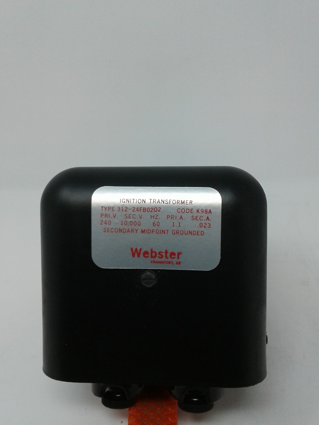 Webster ignition transformer, 312-24FB0202 New