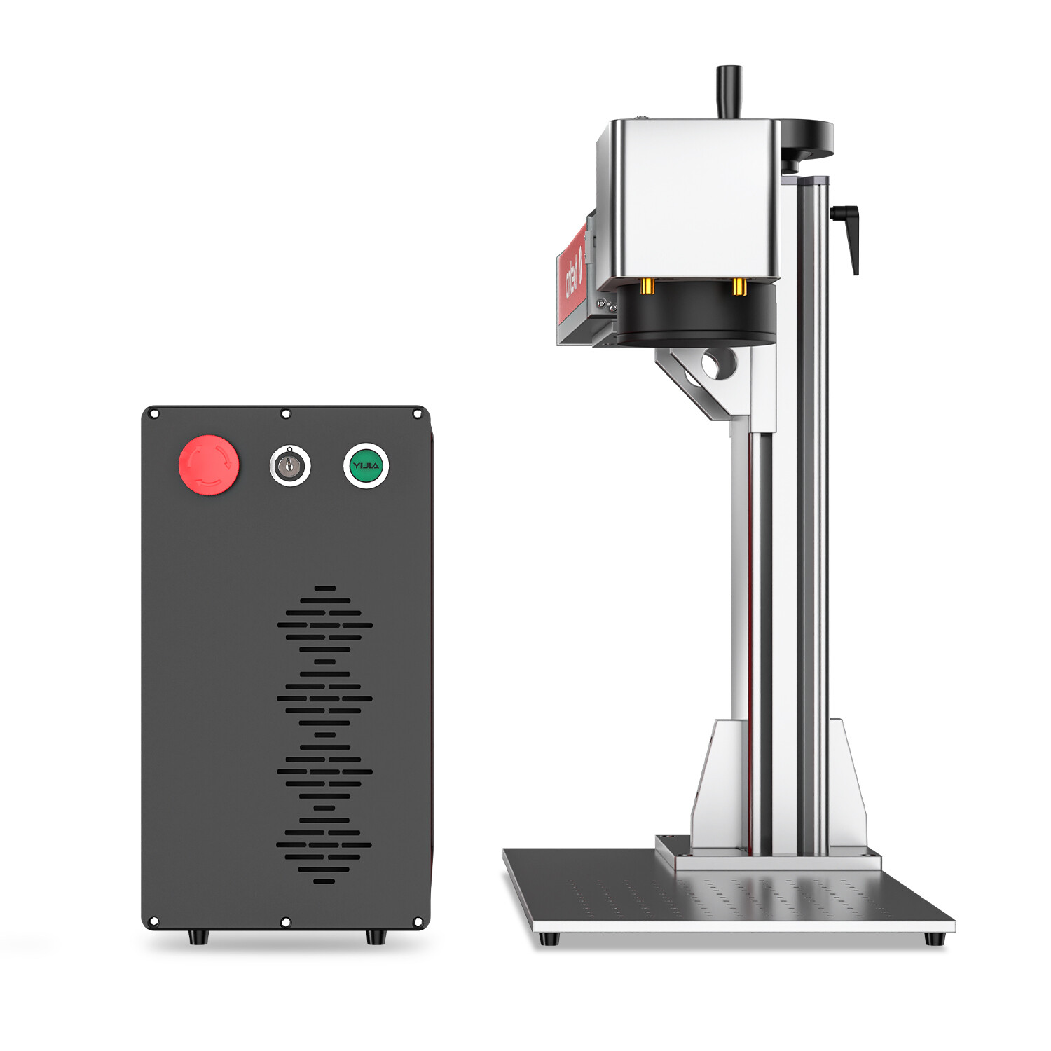 Fiber Laser Marking Machine 60W MOPA Laser f/ 6.9x6.9 Metal Engraving - Used