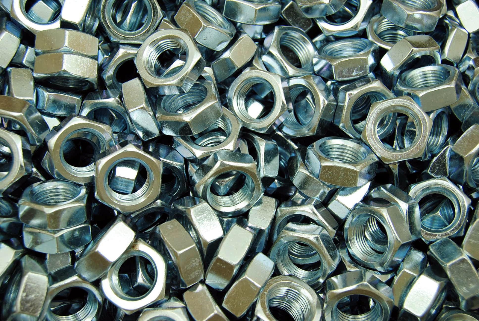 (150) Hex Jam Nut 5/8-18 Fine Thread - Zinc Plated - Thin Nuts