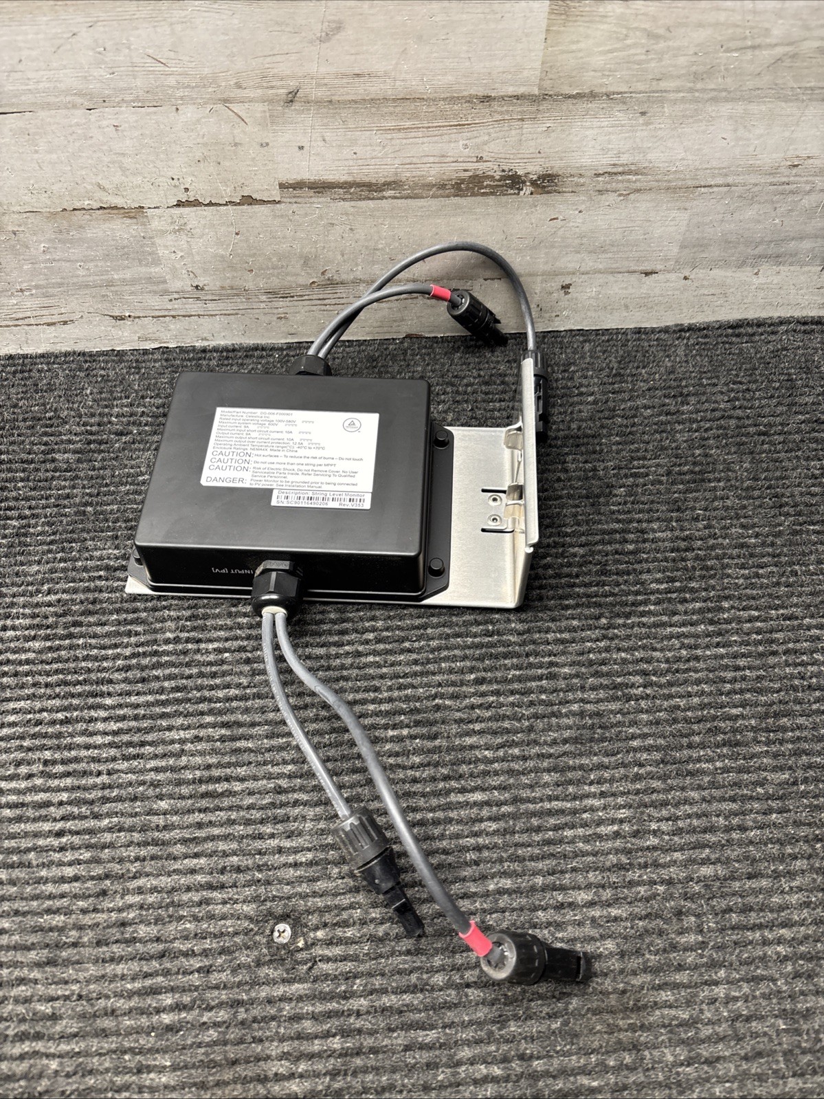 Solarcity Solar PV String Level Monitor DG-006F000901   100V-580V 600V