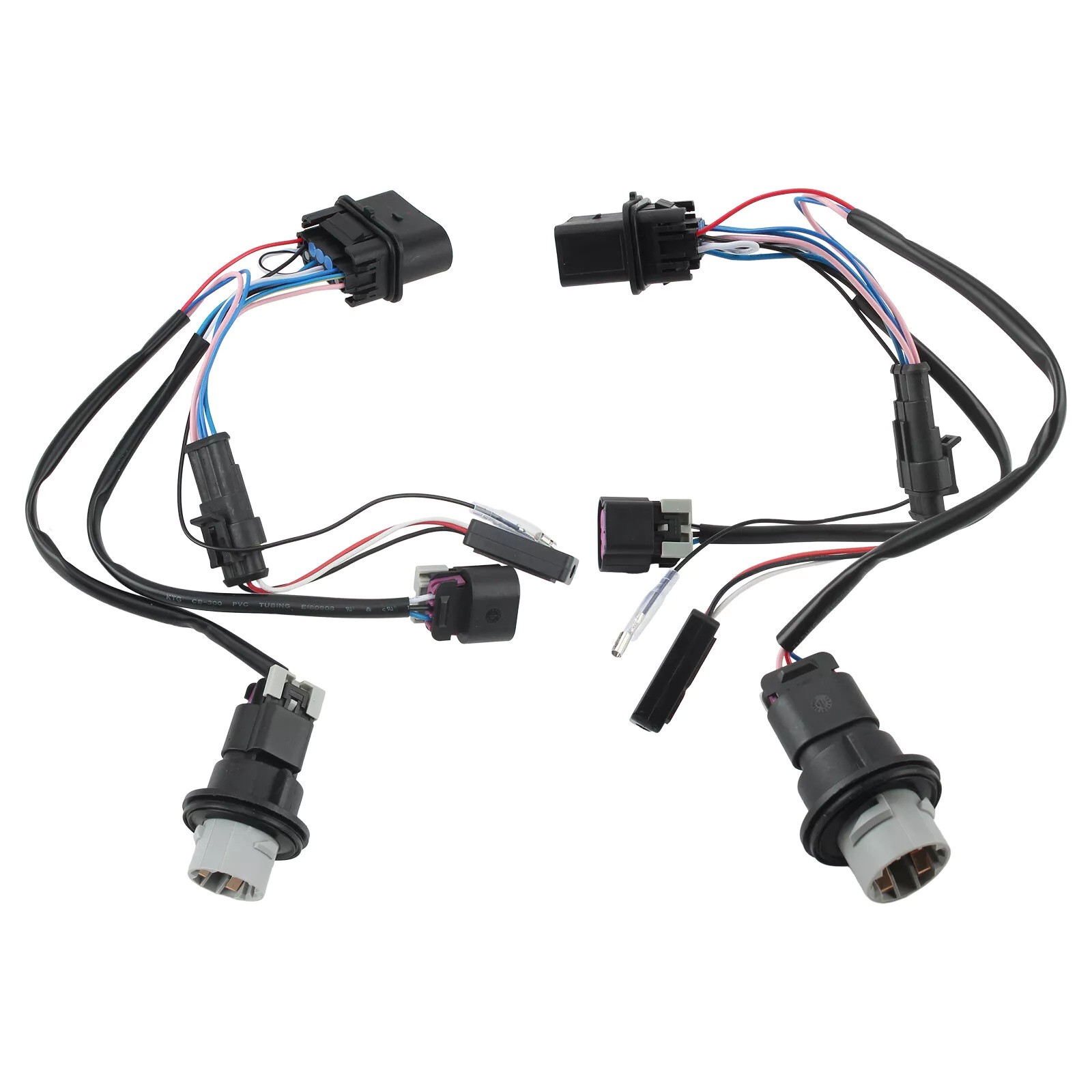 2X Headlight Conversion Wire Harness Kits For Dodge Ram 1500 2500 3500 2013-2018