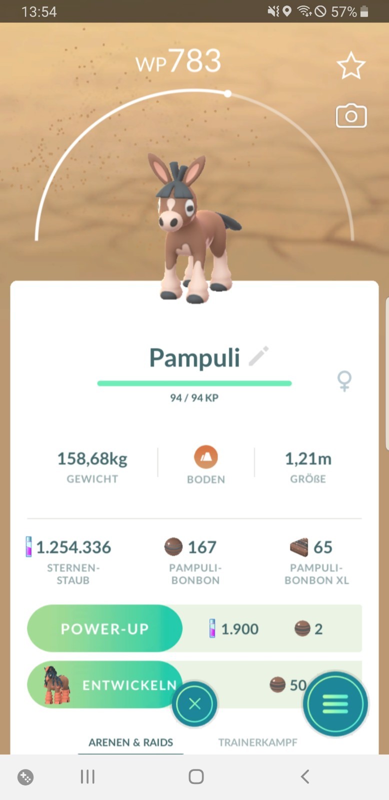 Pokemon Go - Pokemon Pampuli - Pokemon Mudbray